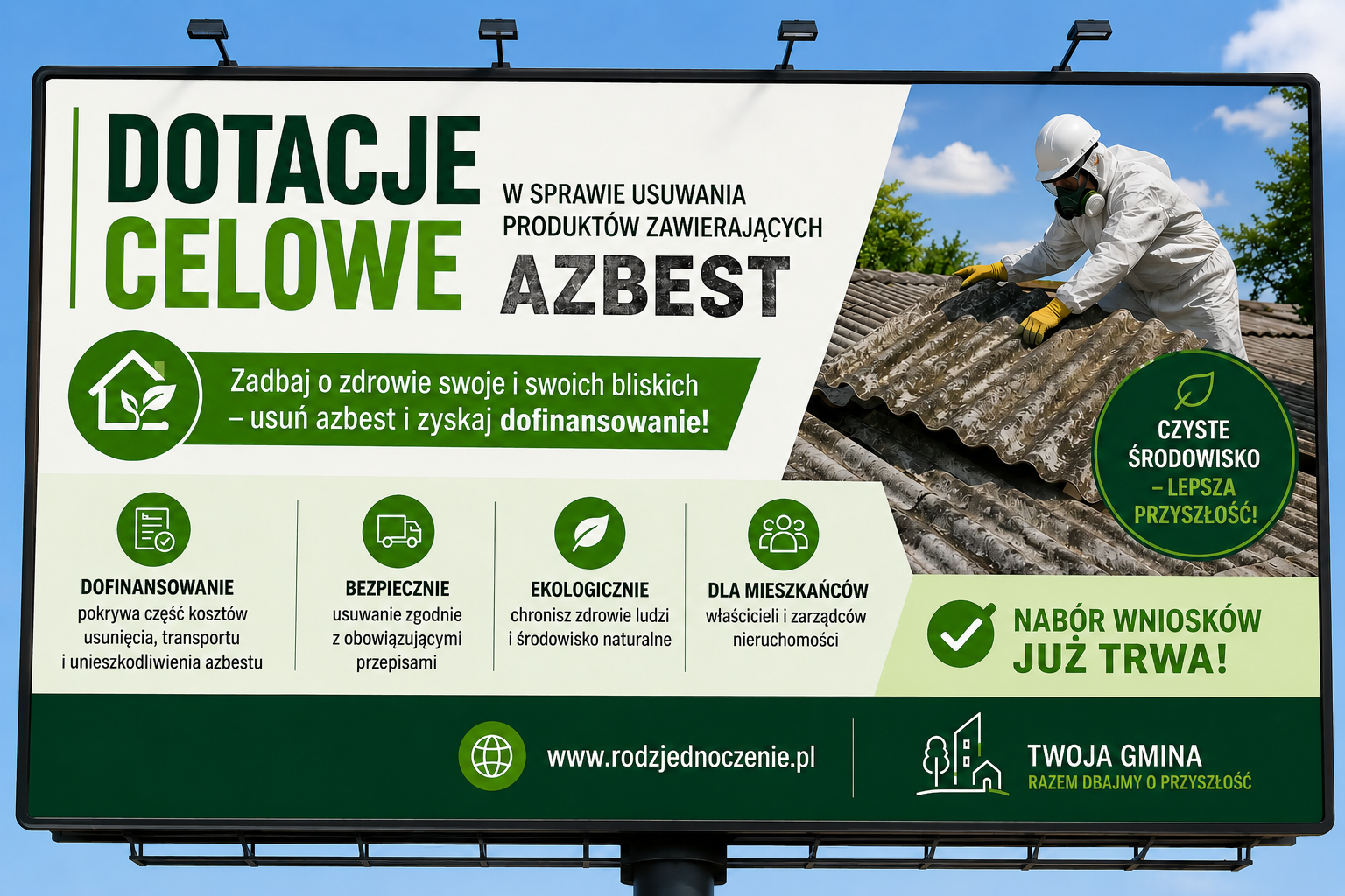 Utylizacja wyrobów zawierających azbest